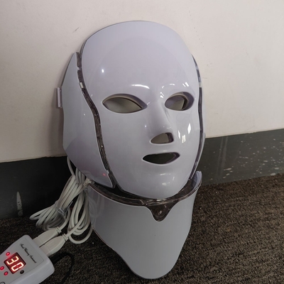 กล่องหน้ากากพลาสติก 7 สี LED Light Therapy สําหรับการกระชับผิวและลดริ้วรอย