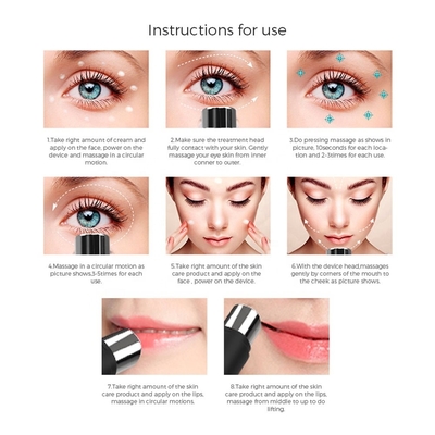 USB Plugs Anti-aging Warm Massage Eye Massager Pen สําหรับการบําบัดอุดมและผ่อนคลาย