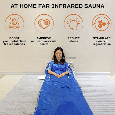 100-240V กันน้ํา หมักหอม ผ้าห่มความร้อนสําหรับ Sauna อินฟราเรดไกลและการสูญเสียน้ําหนัก