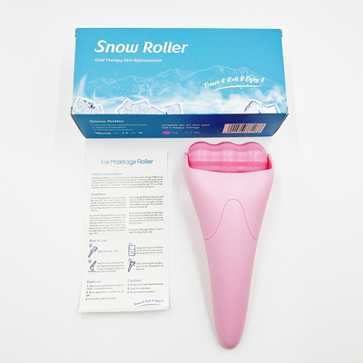 รอลเลอร์น้ําแข็งใบหน้าสําหรับผิวหน้าและร่างกาย สําหรับบ้าน Cooling Gym Cube Ice Mold Roller