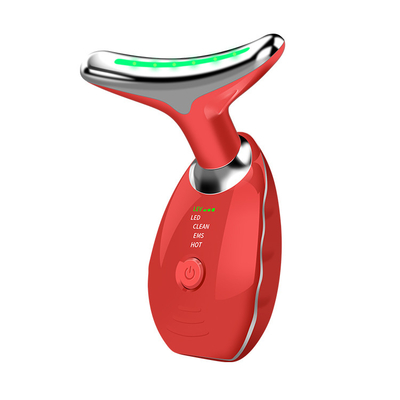 เครื่องนวดยกใบหน้าคอจากสแตนเลส ABS พร้อม LED Therapy และพับชนิดอื่น ๆ