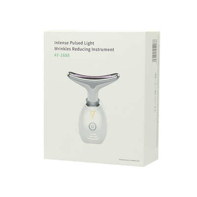 เครื่องนวดยกใบหน้าคอจากสแตนเลส ABS พร้อม LED Therapy และพับชนิดอื่น ๆ