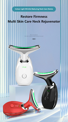 เครื่องนวดยกใบหน้าคอจากสแตนเลส ABS พร้อม LED Therapy และพับชนิดอื่น ๆ