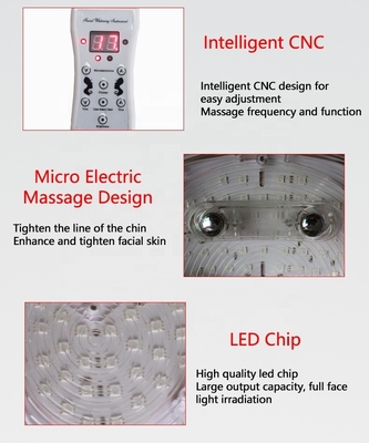 NO กันน้ํา 7 สี LED หน้ากากอนามัยสําหรับการขาวและการรักษาสิว