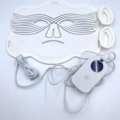 Hydrating Silicone Butterfly LED Face Mask ความถี่ 5V/1A 2600mAH ระยะเวลา 10/20 นาที