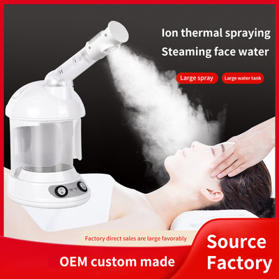 2 ใน 1 เครื่องดูแลบุคคลสําหรับใบหน้าและผม steamer ด้วยฟังก์ชันการเบา