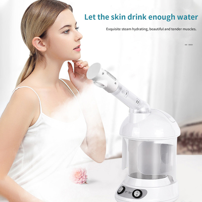 2 ใน 1 เครื่องดูแลบุคคลสําหรับใบหน้าและผม steamer ด้วยฟังก์ชันการเบา