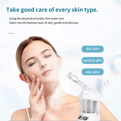 2 ใน 1 เครื่องดูแลบุคคลสําหรับใบหน้าและผม steamer ด้วยฟังก์ชันการเบา