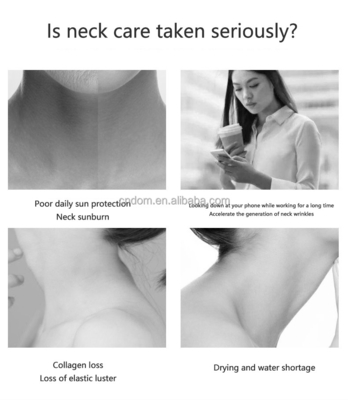 Neck Beauty เครื่องแบตเตอรี่ 3 หัว เครื่องนวดไฟฟ้าด้วยวัสดุเหล็กไร้เหล็ก ABS