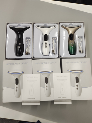 เครื่องนวดคอไฟฟ้าหลายฟังก์ชัน สําหรับการยกใบหน้าและการรักษาโรคริ้วรอย