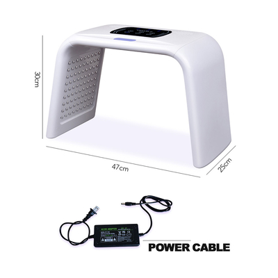 45W STANDING LED หน้ากากอนามัย การรักษาแสงสําหรับการกําจัดฝ้ากระ 7 สี แสงแดง