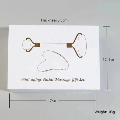 19*16*5cm มือถือ มินิ Jade รอลเลอร์ เบอร์ส่วนตัว ยกใบหน้า Gua Sha Set Box Tools 2023
