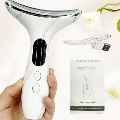 เทคโนโลยี EMS Neck Face Lift การนวดไฟฟ้าเพื่อป้องกันการแก่ตัวและกําจัดริ้วรอย