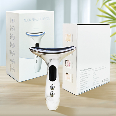 เครื่องยกใบหน้า 7 in 1 พลังงานเฉพาะ 2.5W เครื่องยกใบหน้าคอสําหรับการรักษาโรคริ้วรอย