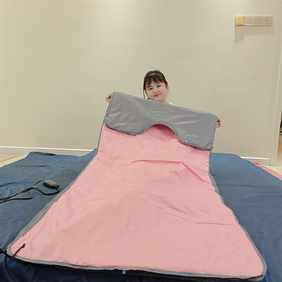 180x160cm ผ้าห่มซาวน่าอินฟราเรด สําหรับการลดน้ําหนักและความอ่อนแอ