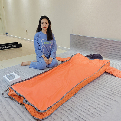 180x160cm ผ้าห่มซาวน่าอินฟราเรด สําหรับการลดน้ําหนักและความอ่อนแอ