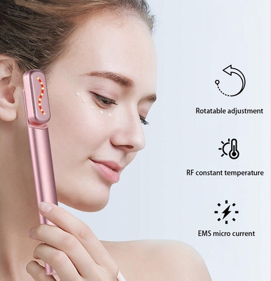 สั่นสะเทือน EMS อินทรีย์ฟรีเวิร์ค ตา Wand มือถือสําหรับการนวดใบหน้าและตา OEM / ODM