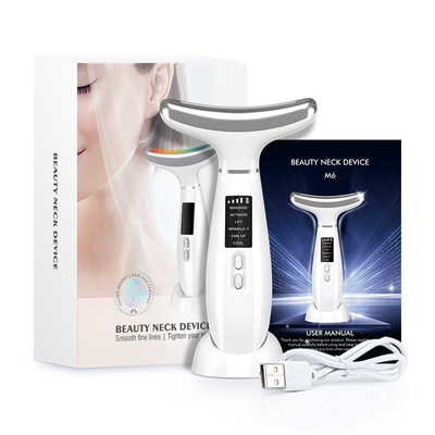 ปัจจุบันที่ตั้ง 0.5A ผิวกระชับคอ ใบหน้า เครื่องเสริมสวย Anti-aging รอยขจัด