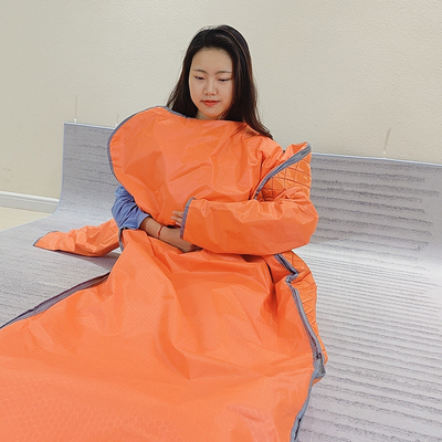สัมผัสผ้าห่มสาวน่าอินฟราเรดที่ดีที่สุด ลด Ve-lcro Emf สําหรับการลดน้ําหนักและ Detox