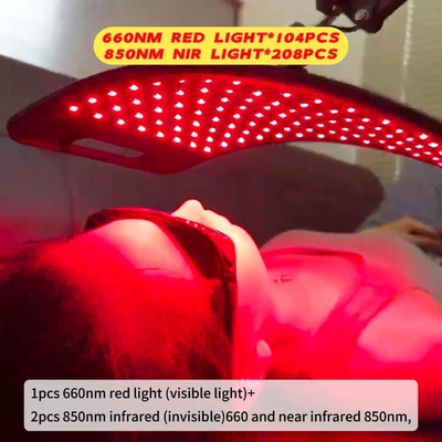 ความลึก 660nm และ 850nm Near Infrared Red Light Therapy Lamp สําหรับกระแสไฟออกของร่างกาย DC12V