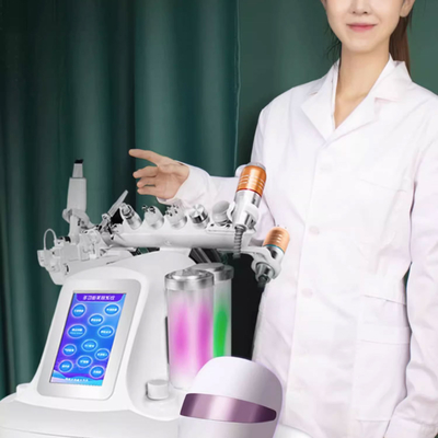 เครื่องทําหน้าแบบพกพา Oxygene Jet Aqua Jet Peel และ Dermabrasion สําหรับผิวเยาว์