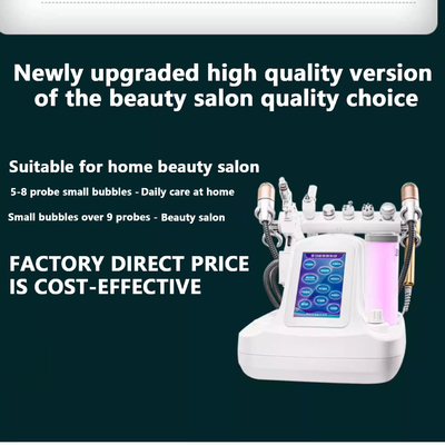 เครื่องทําหน้าแบบพกพา Oxygene Jet Aqua Jet Peel และ Dermabrasion สําหรับผิวเยาว์