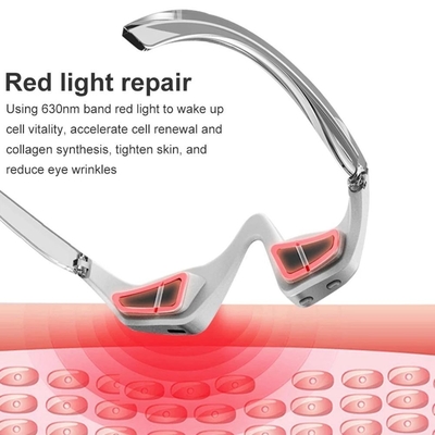 อุปกรณ์การรักษาแสงแดง LED 3 มิติการสั่นสะเทือนตาเพื่อป้องกันการแก่ตัวและการกําจัดวงกลมมืด