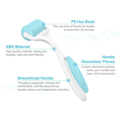 มินิ ซิลิโคน ไอซ์ รอลเลอร์สําหรับห้องเสริมความงาม โดยใช้ ABS สแตนเลส