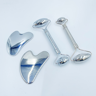 อุปกรณ์ Gua Sha สแตนเลสเกรดการแพทย์สําหรับการนวดและล้างพิษ