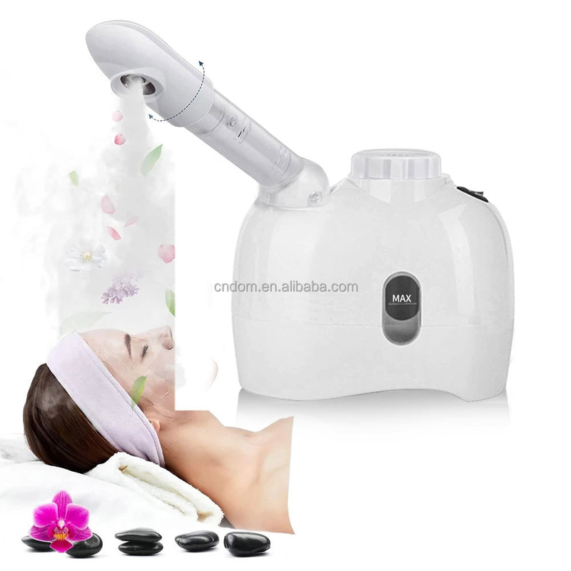 Hot Cold Nozzle Esthetician Steamer แหล่งไฟฟ้า 110-240 VAC สําหรับบ้าน สาลอนความงาม สปา
