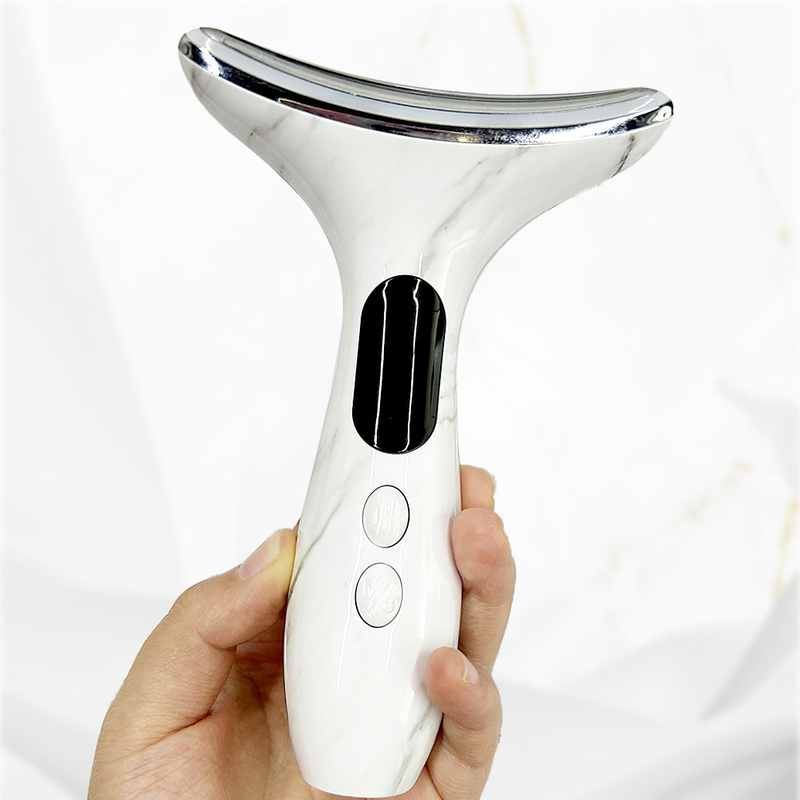 เทคโนโลยี EMS Neck Face Lift การนวดไฟฟ้าเพื่อป้องกันการแก่ตัวและกําจัดริ้วรอย