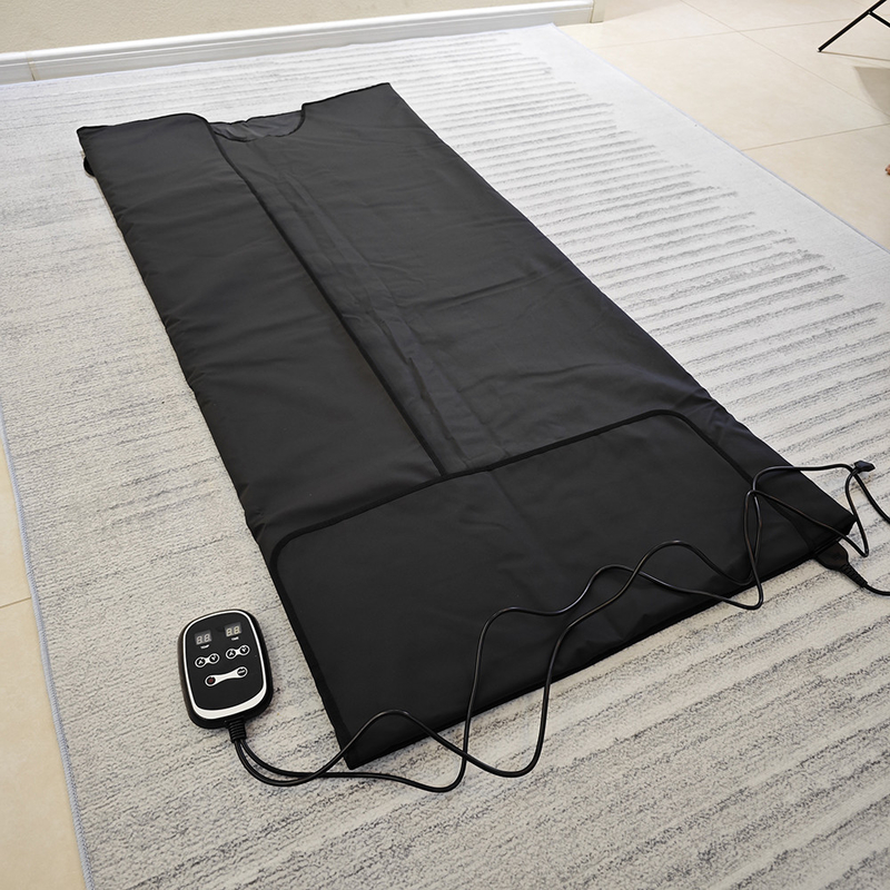 ความดันที่กําหนดเอง 110V-240V Sauna Blanket Detox Far Infrared สําหรับการลดน้ําหนัก